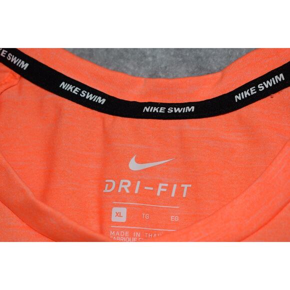 Nike Swimming Sun Gym Shirt Workout Mens Size XL Polyester Dri-Fit UPF 40+ - Picture 4 of 5